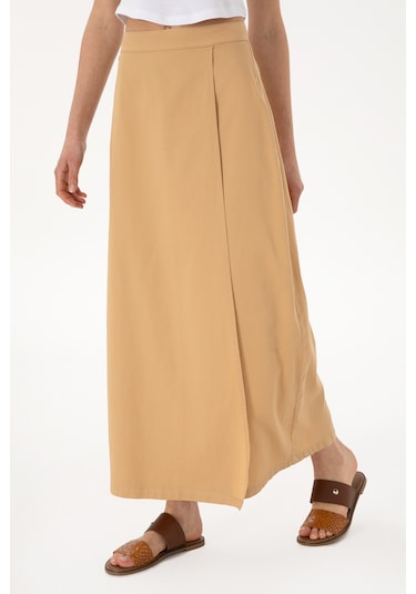 U.s. Polo Assn. Kadın Camel Etek Dokuma 50300666-vr015 Camel