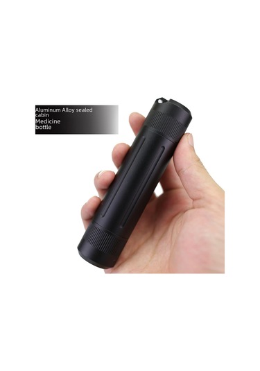 Suntek Kapsül Mühür Şişe Depolama Tankı Tablet Kabı Siyah Siyah