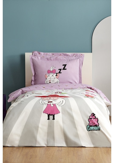 Karaca Home X Kral Şakir Canan Tek Kişilik Nevresim Takımı 200.22.14.0392