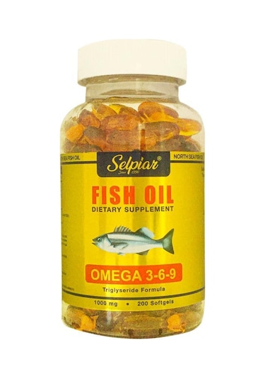 Selpiar Omega 3-6-9 Balık Yağı 1000 Mg 200 Kapsül