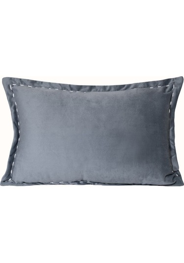 Koza Home İbiza Lacivert Kadife Yastık 30x50 5015