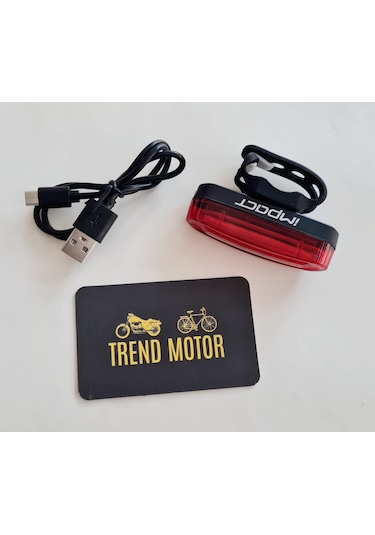 Polis Çakar Flaşör Mavi Kırmızı Işık Bisiklet - USB ŞARJLI