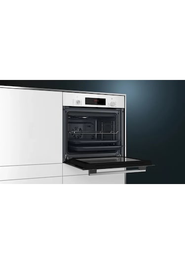 Siemens HB012FBW1T - EO7C2PP30O - LC63KPJ20T 3 Parça Beyaz Ankastre Set