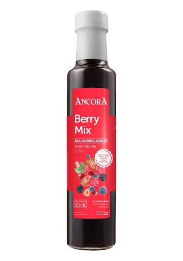 Ancora Berry Mix Konsantre Meyve Suyu 250 Ml