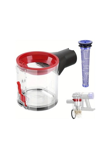 Fochsia 2pack Ds V7 Sv11 V8 Sv10 Elektrikli Süpürge Toz Haznesi Yedek Parça Aksesuar 967699 01