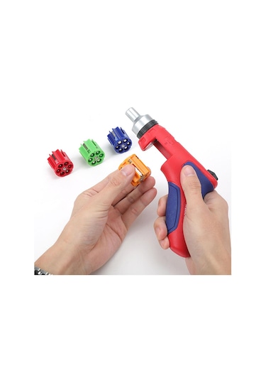 Workpro Wp221048 24 Parça Profesyonel Cr-v Kabzalı Cırcırlı Bits Tornavida Seti + Kemer Askılı Bez Taşıma Çantası