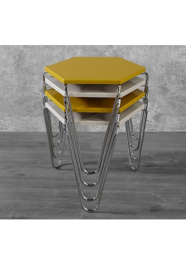 4 Lü Piramit Zigon Sehpa (243959037)