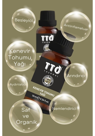 Tto Thermal Kenevir Tohumu Yağı