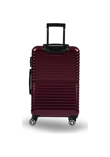 Wixon Travel Valiz,1811 M , Bordo Çok Renkli