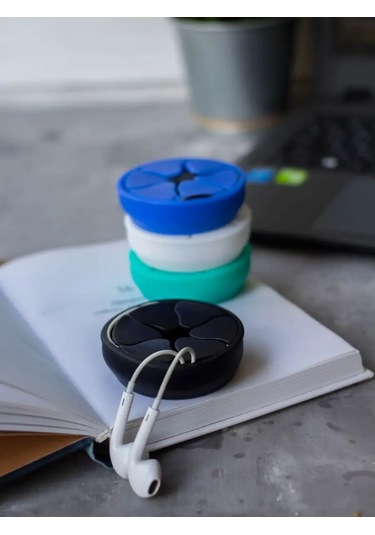 Rumix Kablolu Kulaklık Ve Şarj Kablosu İçin Kılıf 171862618 Beyaz