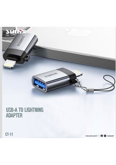 Ct-11 İphone Uyumlu Lightning To Usb 3.0 Çevirici Dönüştürücü