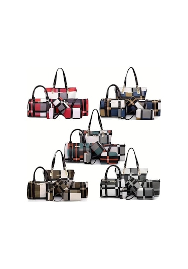 6'lı Bayan Çanta Bez Çantalar