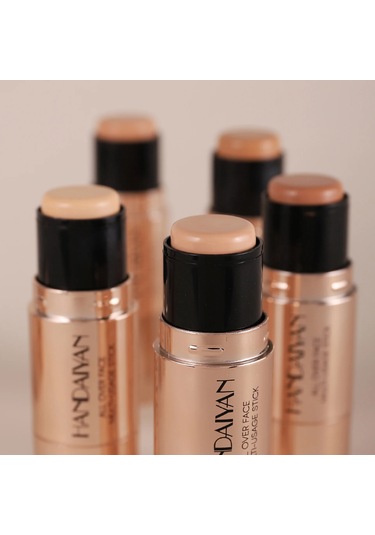 1 Pc Çift Kafa Yüz Bronzlaştırıcı Kontur Sopa Krem Makyaj Açık Koyu Gölge 04 C01