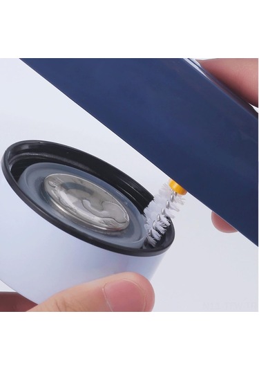 Tenfowee Mavi Modern Minimalist Silikon Bardak Fırçası - Dört İşlevli Kuvvetli Temizleme, Köşelerde Ve Boşluklarda Kirleri Temizler, Bardakları Hasar Vermeden