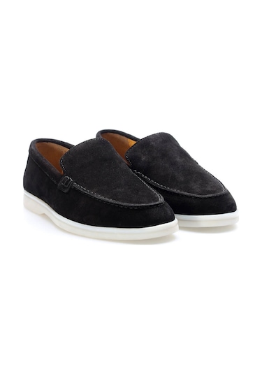 Fast Step Hakiki Deri Erkek Casual Ayakkabı 819ma020lp Siyah