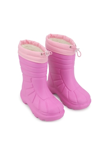 Gezer Kız Çocuk Kışlık Eva Boğazdan Lastikli Sessiz Taban Kar Bot Çizme Gc5kfm.00680.01.r91.3h Fuşya