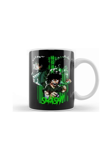 Midoriya Izuku Smash Kupa Bardak Porselen Karışık