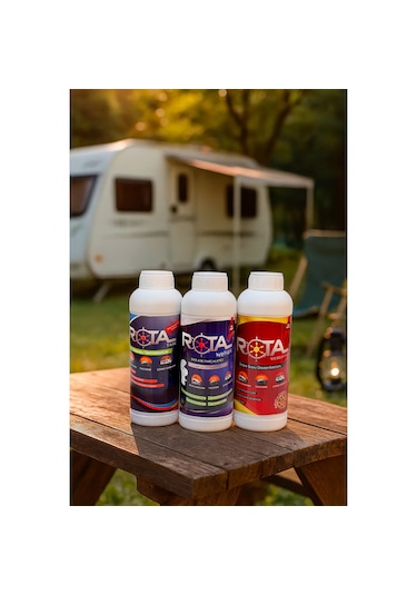 Car Fil Rota 3'lü Tam Koruma Karavan Depo & Atık Hijyen Seti