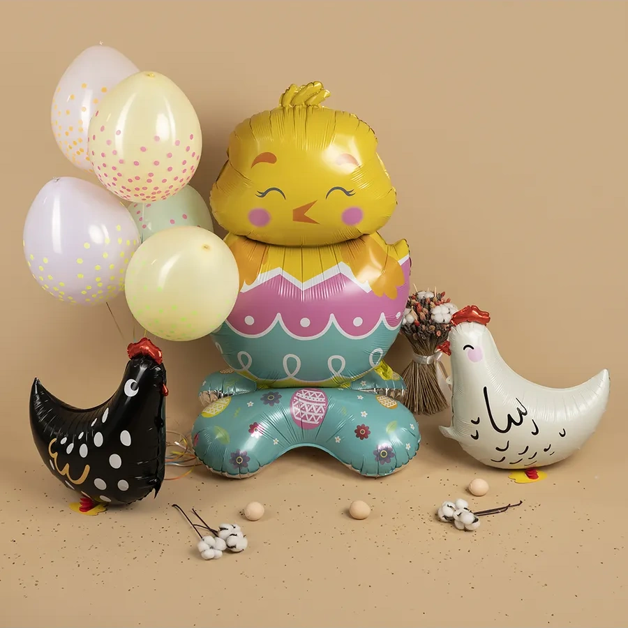 Davajdarit' Sürgünler Tavukları Balon Seti 365403900 Siyah