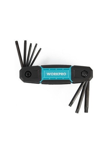 Workpro Wp222030 8 Parça Cr-v Çakı Tipi Torx Profesyonel Allen Anahtar Takımı