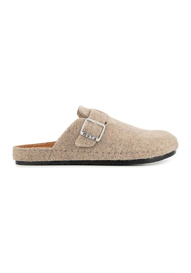 Ranta 36803 Anatomik Keçe Erkek Terlik Bej Bej