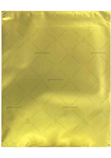 Mat Metalize En:25cm X BoY:35cm Bantlı ALTIN Hediye PK.(20 adet