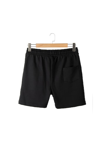 Terapi Men Erkek Siyah Basic Regular Fit Şort & Bermuda Siyah