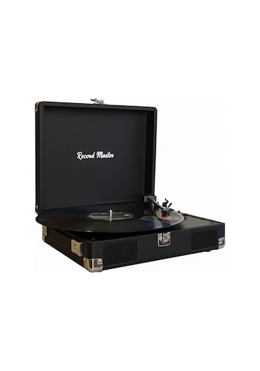 Record Master Rm-311 Siyah Renkli Pikap - Tüm Plaklar İle Uyumlu