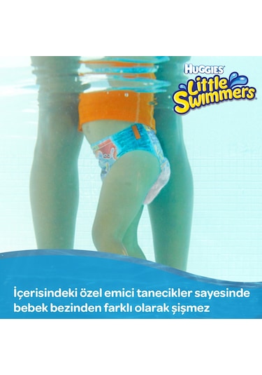 Huggies Little Swimmers Mayo Bebek Bezi 3-4 Numara 12 Adet