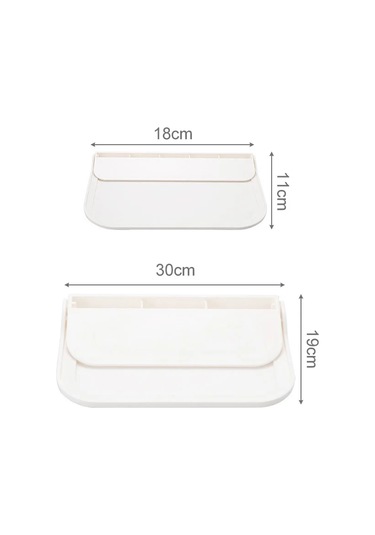 Liangmei Folding Wall Mounted Shelf Saving Space Foldable Açık Mor