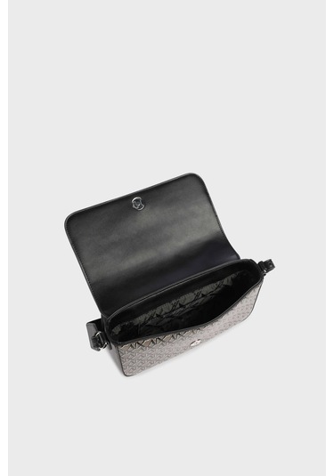 Armani Exchange Bayan Çanta Xw001596 Af17145 M6029 Gri-siyah Gri-siyah