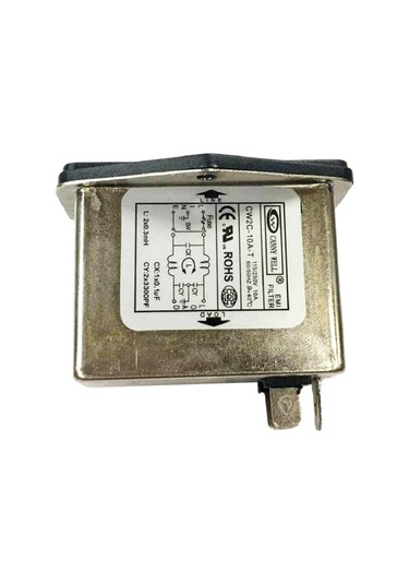 Suntek AC 250V 10A Cw2c-10A-T Soket EMI Filtresi
