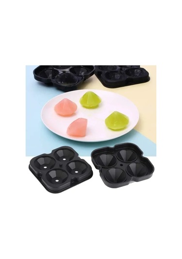 Periboia Elmas Şekilli Buz Yapma Kalıbı Renkli