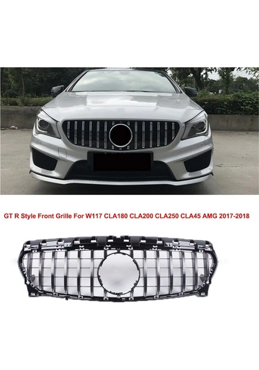 Mercedes W117 Cla Gtr Ön Panjur Izgara 2016-2018 Makyajlı