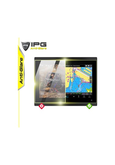 Garmin Gpsmap 9010 / 9010xsv / 9210 / 9210xsv Gps/chartplotter 10" Anti-glare Ekran Koruyucu