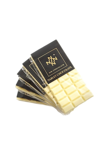 5'li Set Fildişi Tablet Çikolata 90g