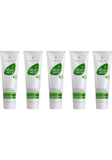 LR Aloe Via Aloe Vera Extra Freshness Diş Macunu 5 x 100 ML