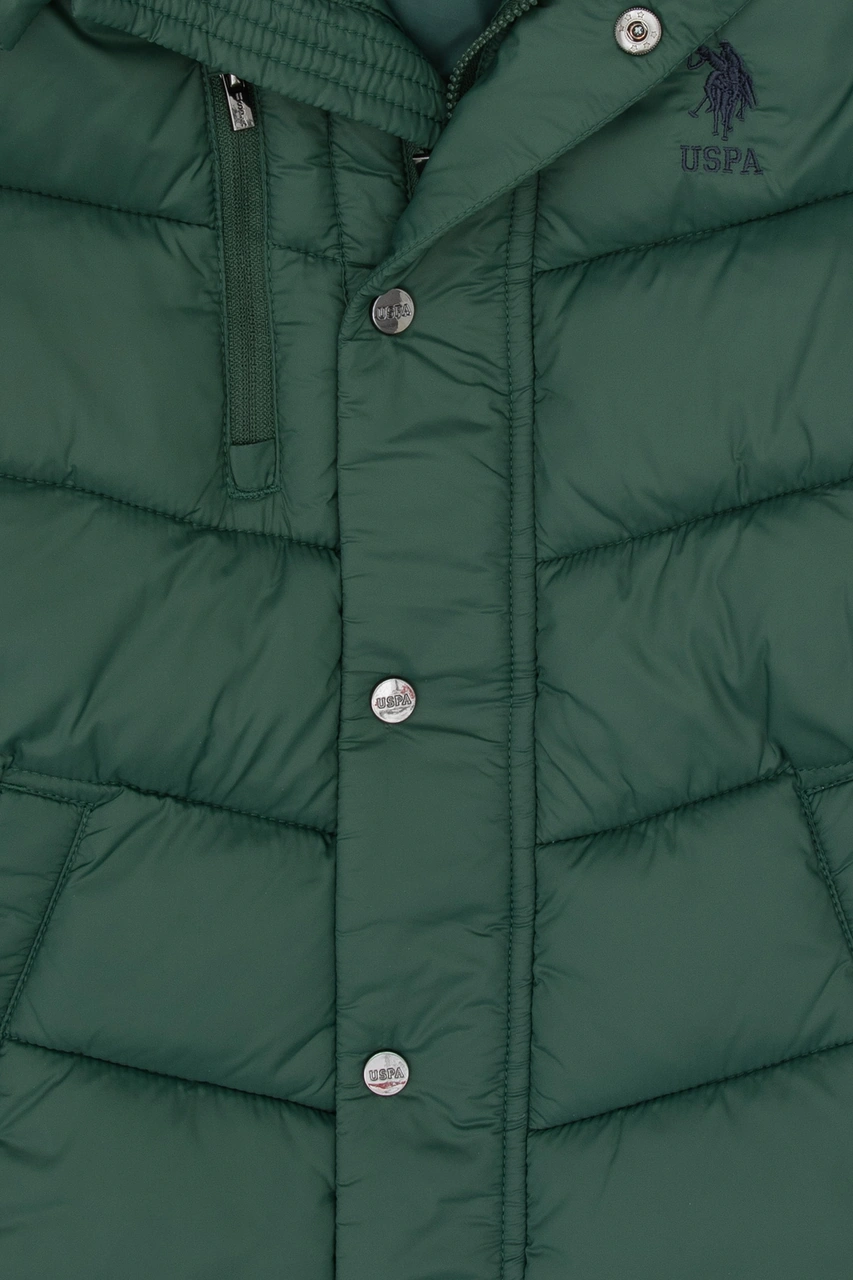 U.s. Polo Assn. Erkek Çocuk Koyu Yeşil Mont 50312119-vr079 Koyu Yesıl