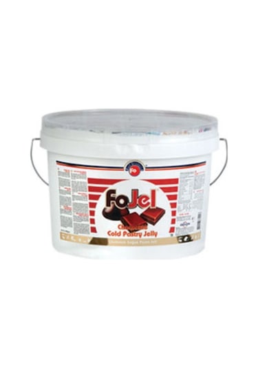 Fo Çikolata Aromalı Soğuk Pasta Jeli 7 KG