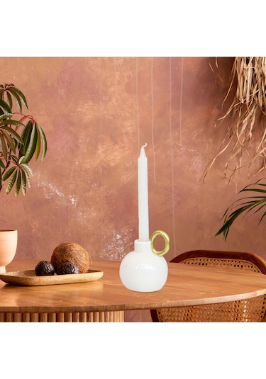 Suntek Konik Mumluklar Şamdanlar Şamdan Otel Seramik Şamdan