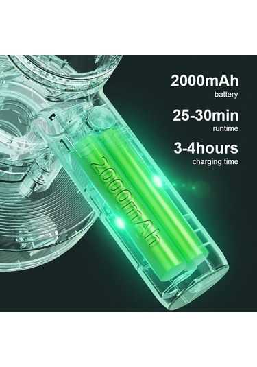 Wondernest Yeşil Süpürgesi St-6643 Kablosuz El Süpürgesi Sones Yeşil