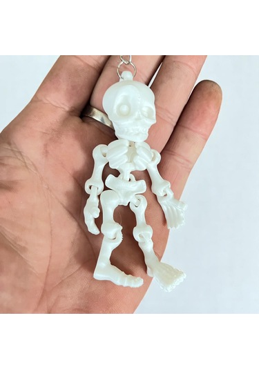 Dikiz Aynası Bilgisayar Kasa Süsü İskelet Anahtarlık