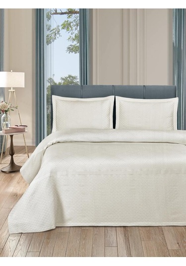 Avra Yatak Örtüsü Takımı Mürdüm