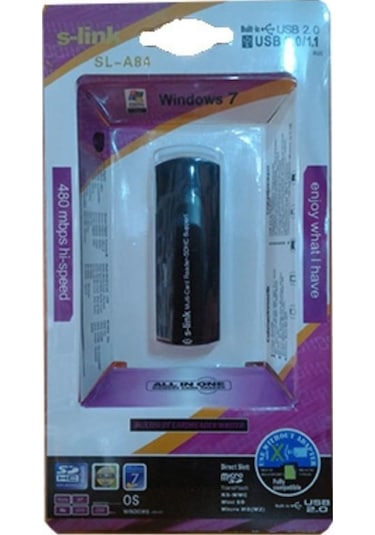 S-Link Sl A 84 Usb Harici Tf M2 Tam Kart Okuyucu
