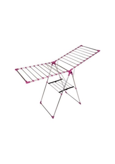 Lorenzo Eylül Full Çamaşır Kurutmalık Gri - Pembe