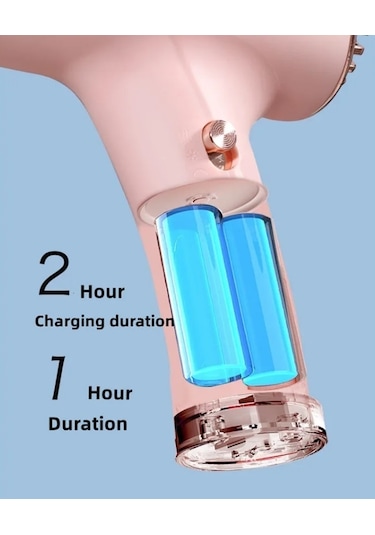 Lixiaqu01 Pink Yeni Kablosuz Saç Kurutma Makinesi Yüksek Rüzgar