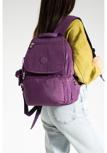 Orta Boy Ultra Hafif Sırt Çantası Mor Model: 571-3f - Mor