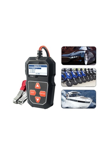 Konnweı Kw208 12v Araç Akü Yük Test Cihazı Profesyonel Otomotiv Alternatör Analizörü - Dalga Formu