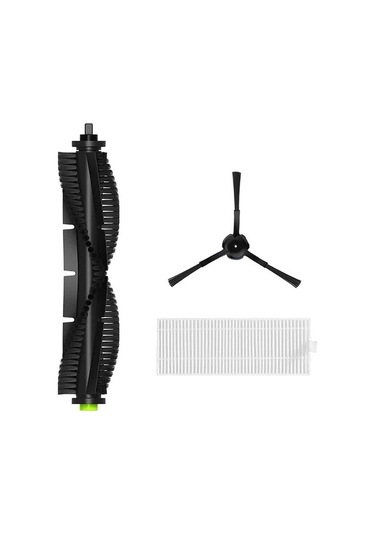 Srfn Ticaret 360 Vacuum Mop Cleaner S10 Uyumlu Ana Fırça-yan Fırça-hepa Filtre Seti