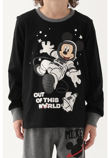 Mickey Mouse D4821-3 Çocuk  Siyah Pijama